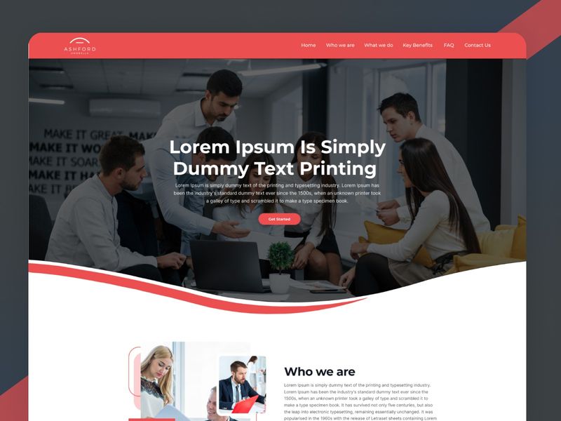 Modern Corporate Web Architecture: Ashford Umbrella