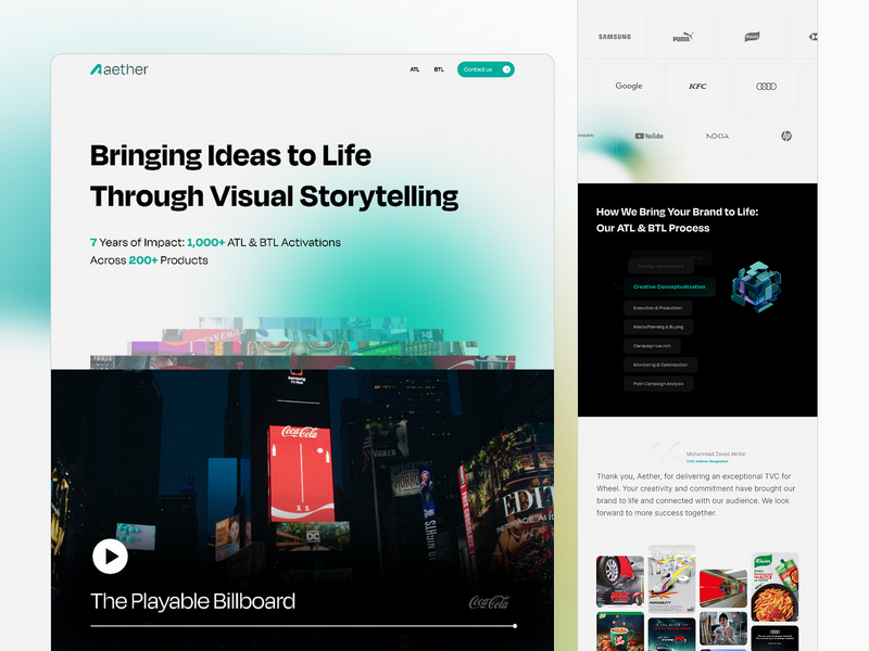 Aether – Powering Brands with Impactful Campaigns by Sakib Al Mahmud