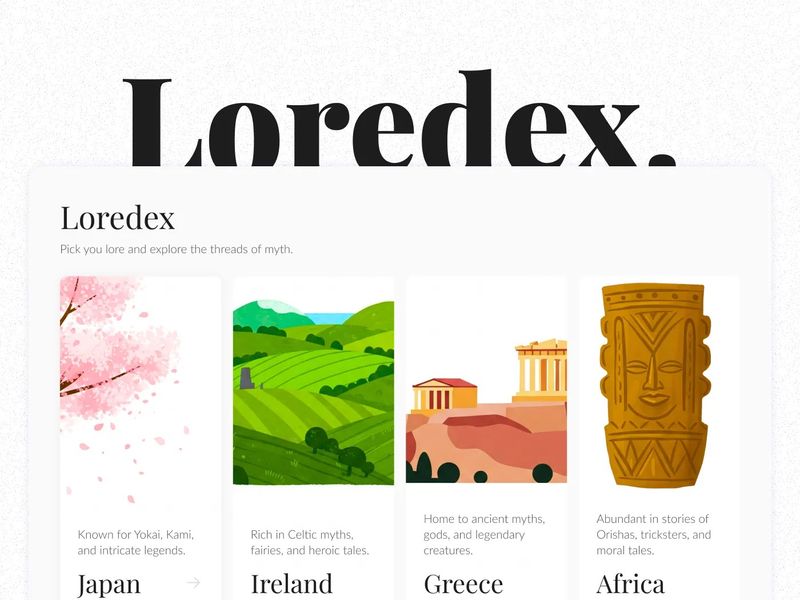 Loredex - Card-Based Lore Collection