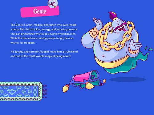Aladdin & Genie | Orbix Studio | Illustration