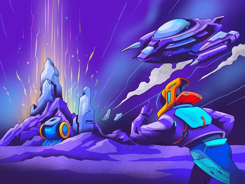 Defenders of the Galaxy illustartion | Orbix Studio