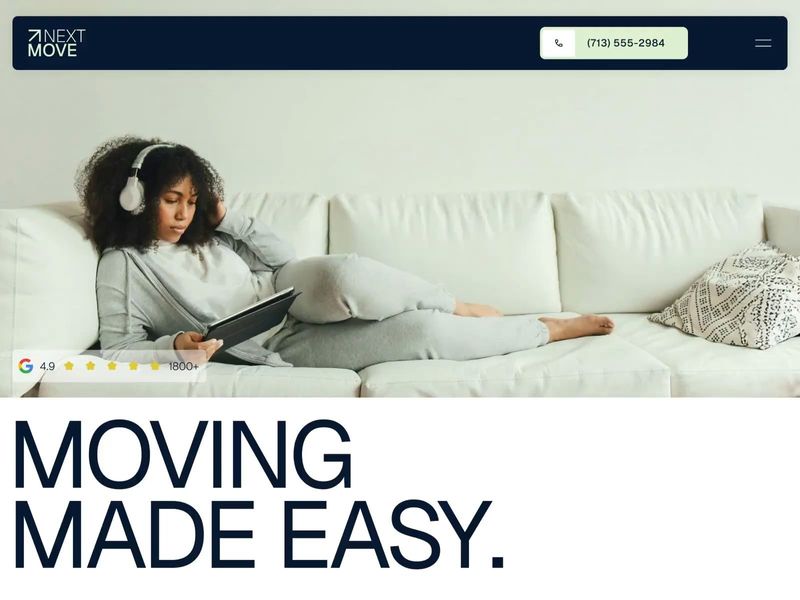 NextMove - Moving Company Website Template