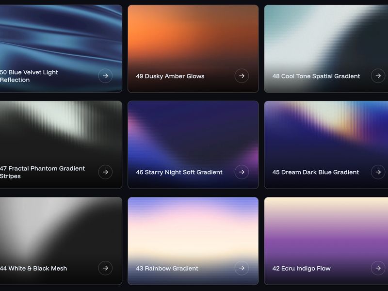 Gradient generators for UI