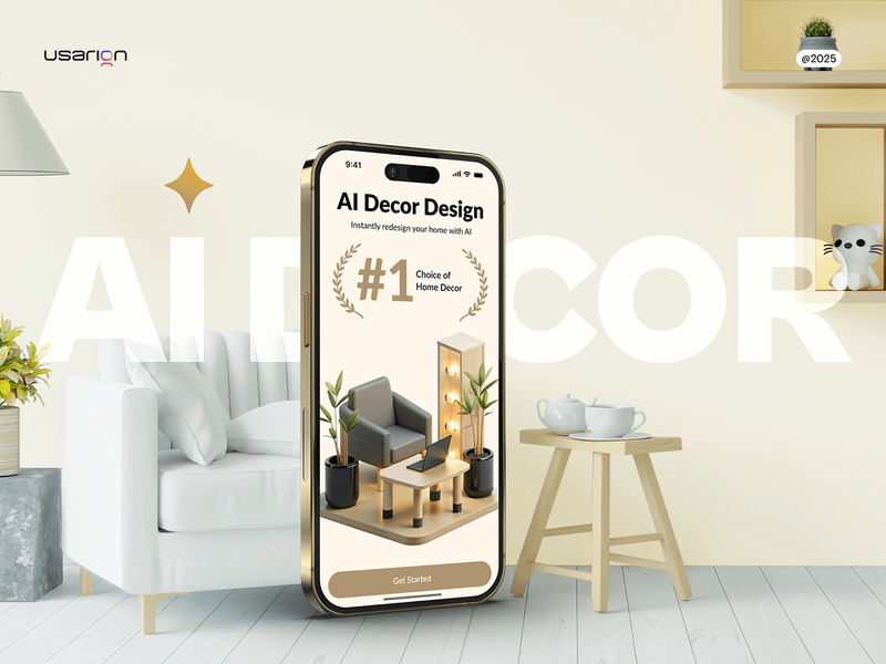 AI Decor – Interior & Exterior Design Mobile App