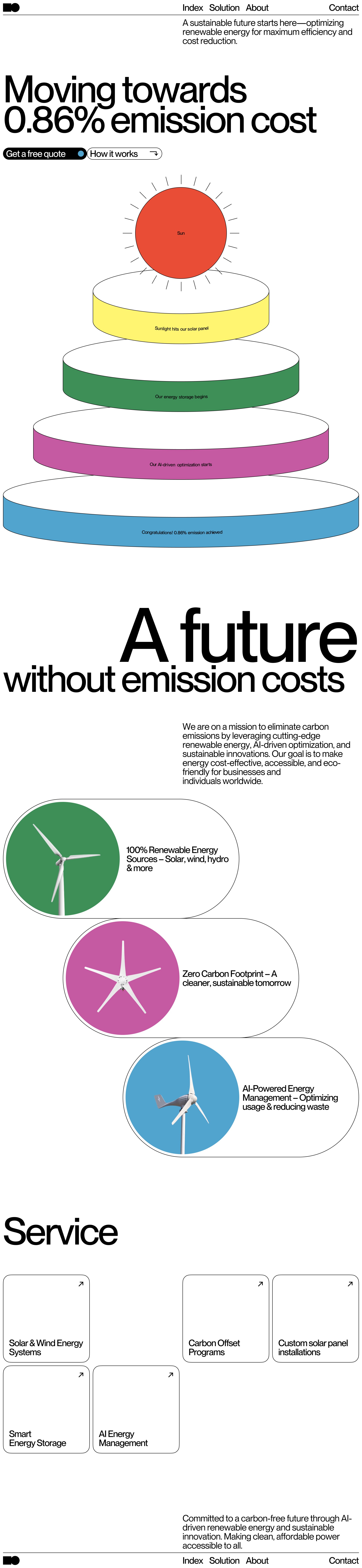 Smart Energy Solution Website Design Image 0
