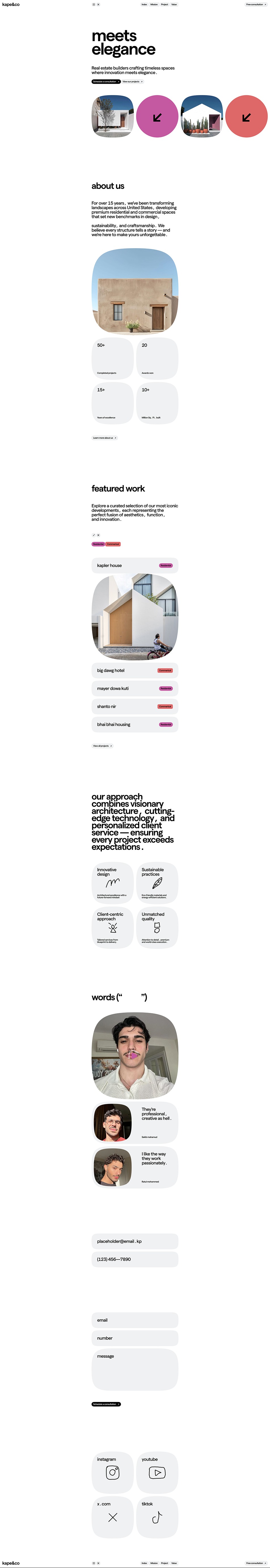 Interior Design Agency Website Image 0