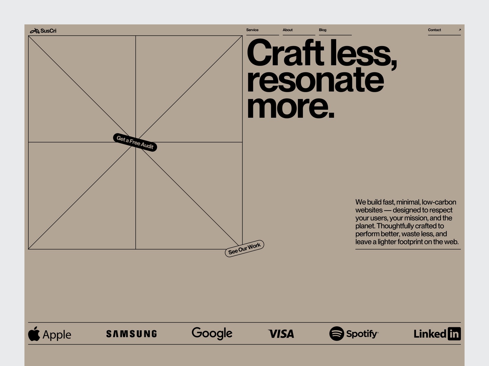 Sustainable Creative Agency