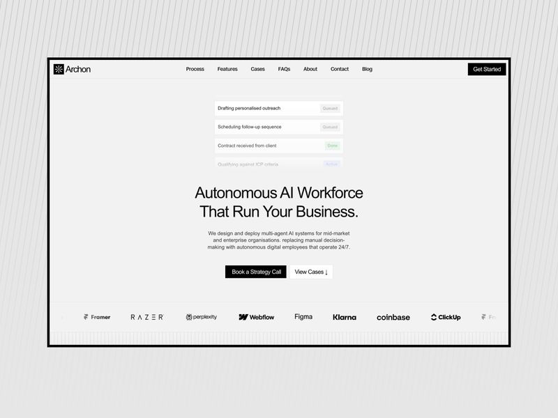Archon by Mahdi Mezelli - Uncategorized design asset by framer