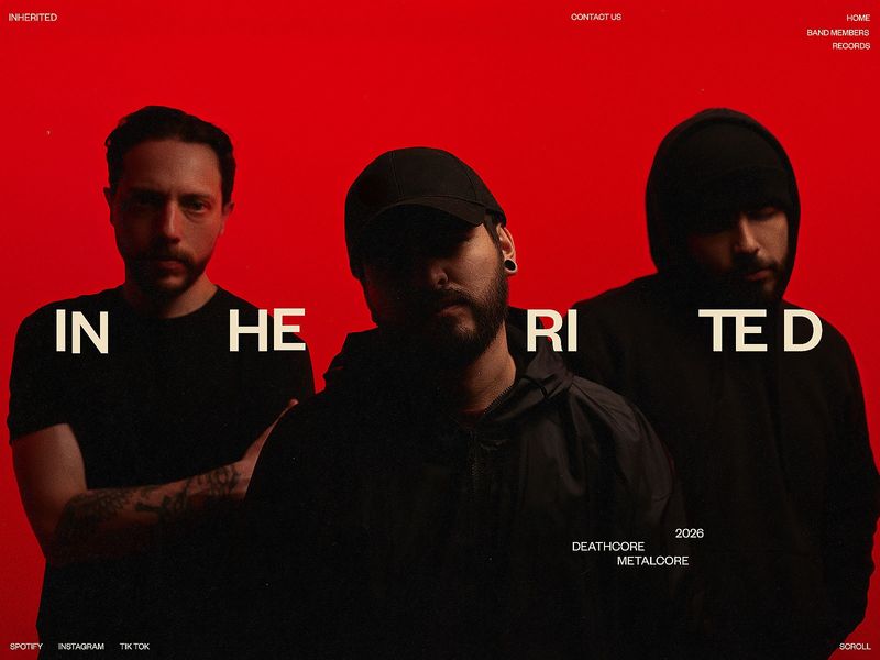 INHERITED BAND - Official Site