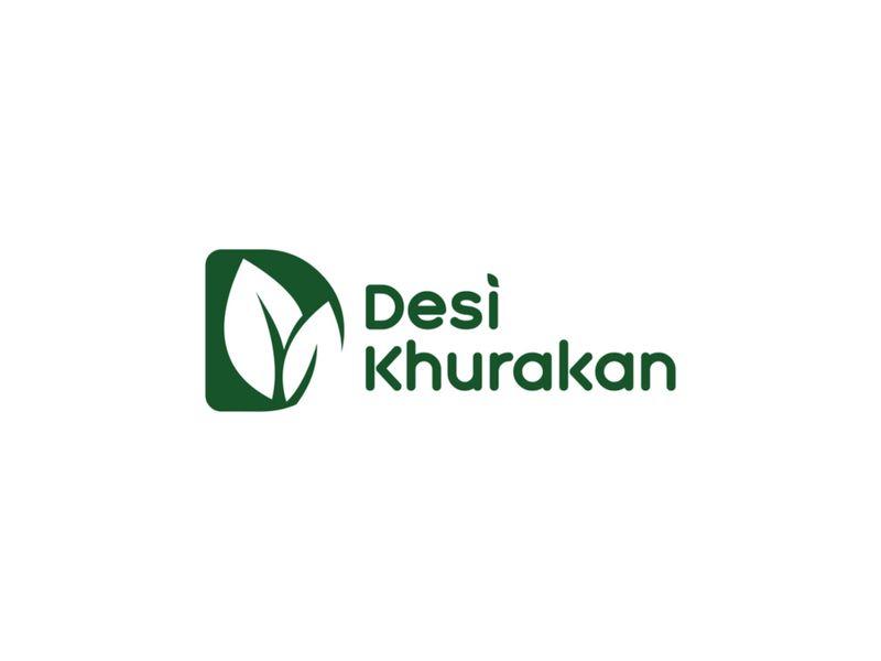 Desi Khurakan®️ - Organic Food Logo Branding