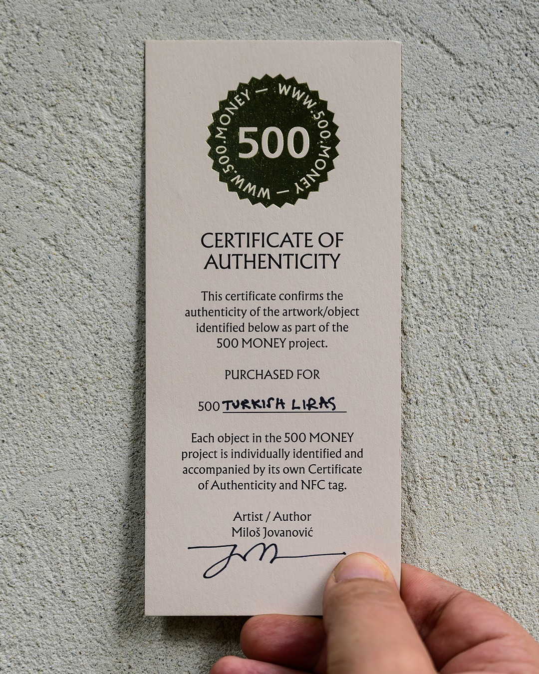 500 MONEY Image 1