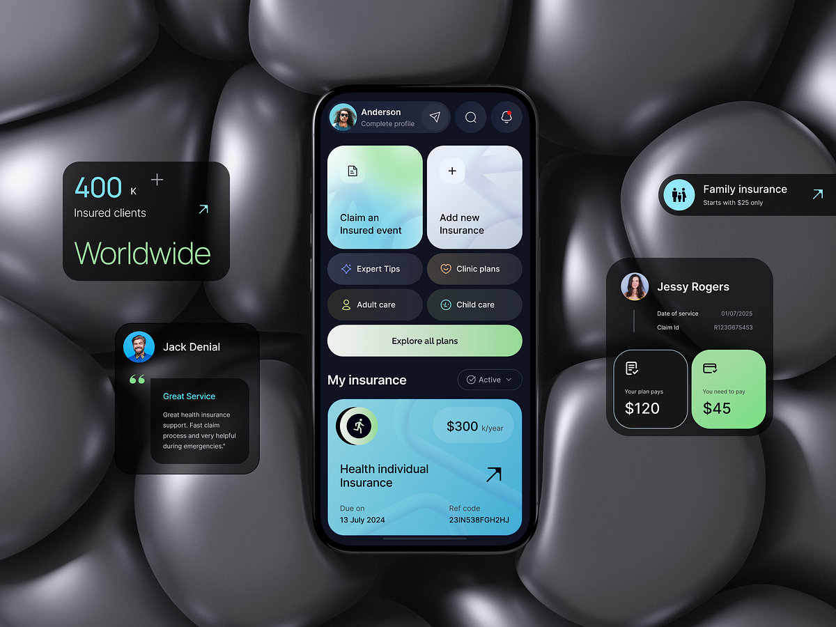 Health Insurance Secure Life Mobile App