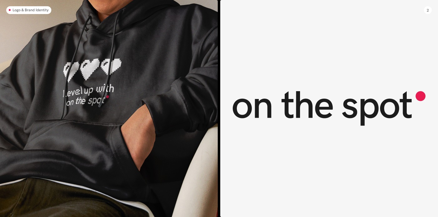 Website & Identity | On The Spot Image 1