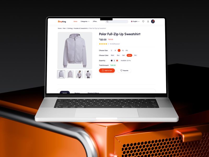 eCommerce website