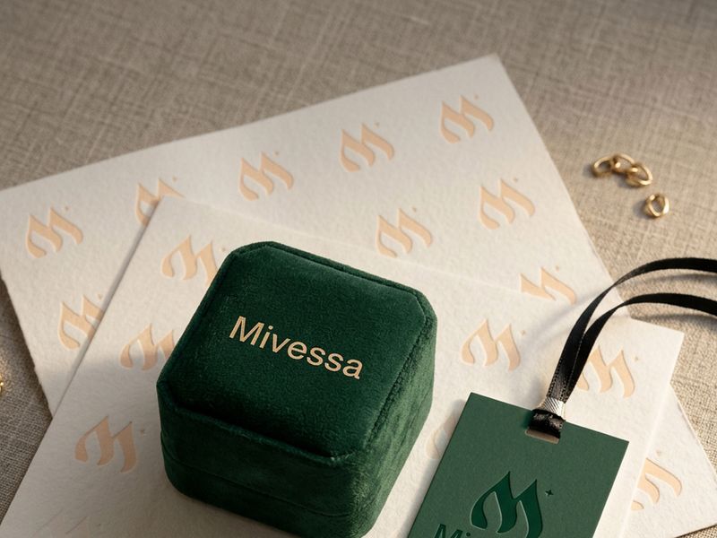 Luxury Jewelry Brand Identity, Packaging & Brand Materials