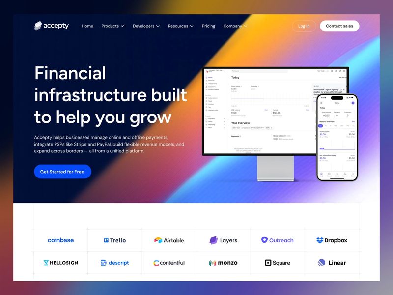 Accepty – Financial Payment Platform