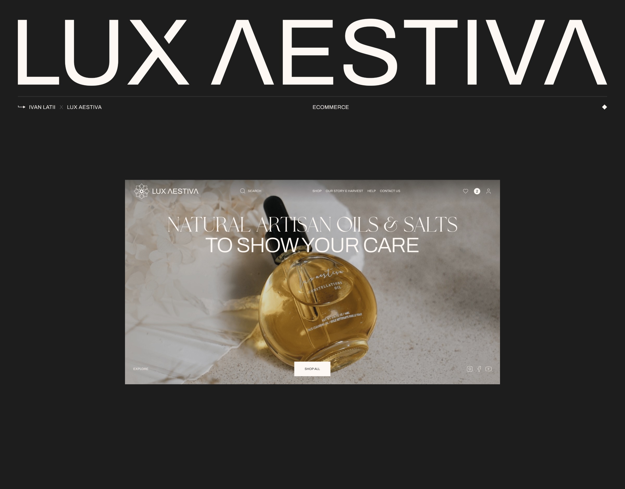 Lux Aestiva — Health & Beauty E-commerce