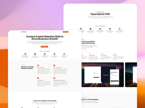 Custom-Coded Website for a Web Development Agency