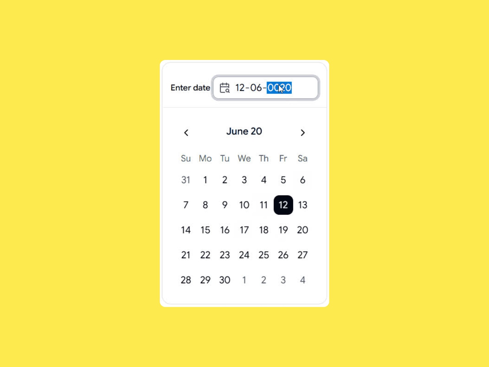 Newly Designed Shadcn Calendar Components for Booking UI Image 1