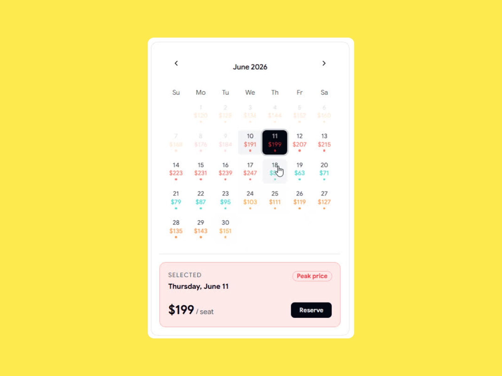 Newly Designed Shadcn Calendar Components for Booking UI Image 4