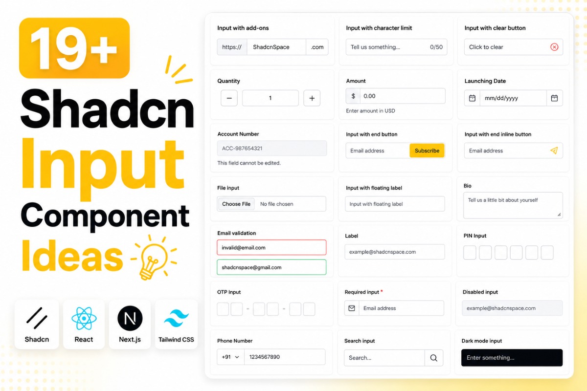 Shadcn Input