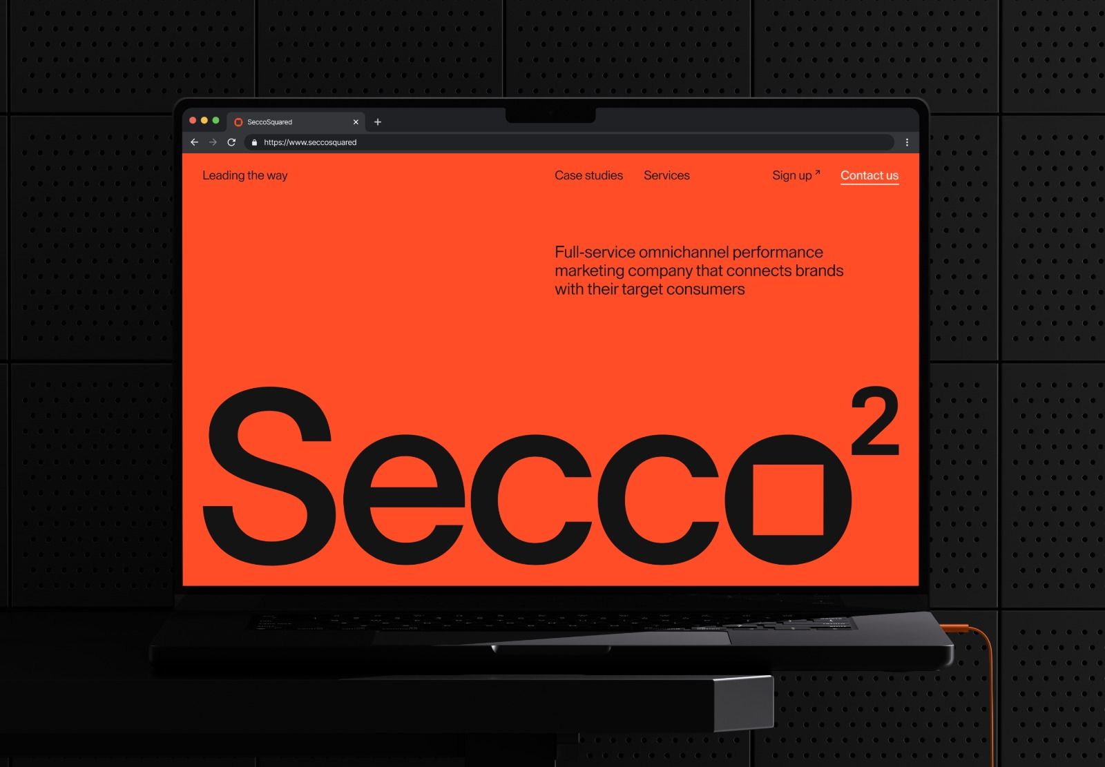 Secco Squared Marketing Agency Website & Brand Design