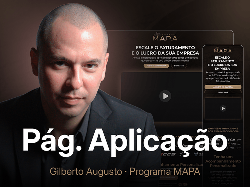 Gilberto Augusto | Landing Page