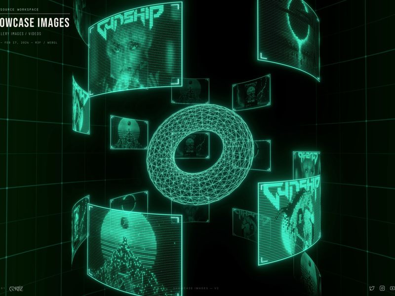 Sci-fi 3D Image Gallery