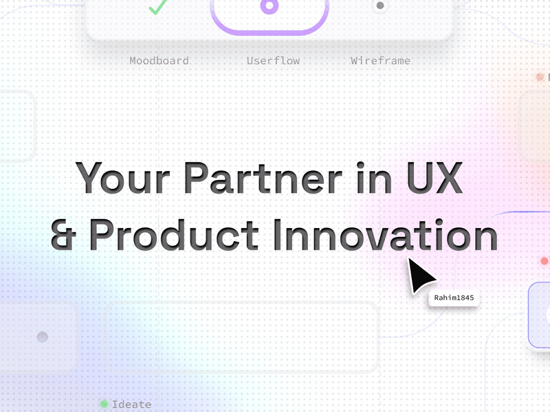 Product Designer Portfolio 