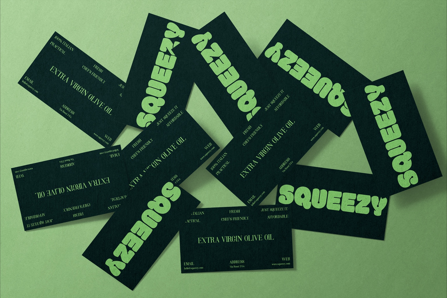 Squeezy - Concept art project, branding & packaging design Image 0