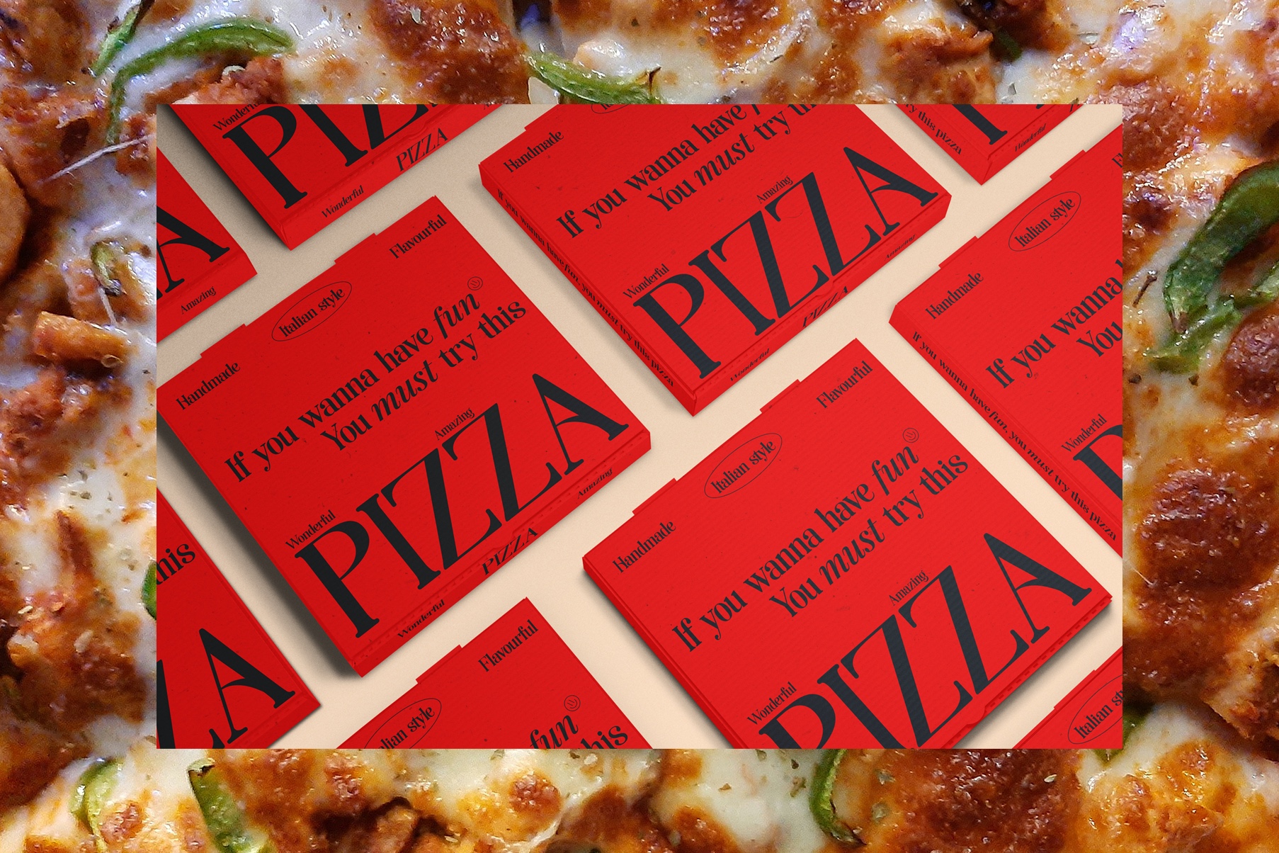 Pizza box - Personal project