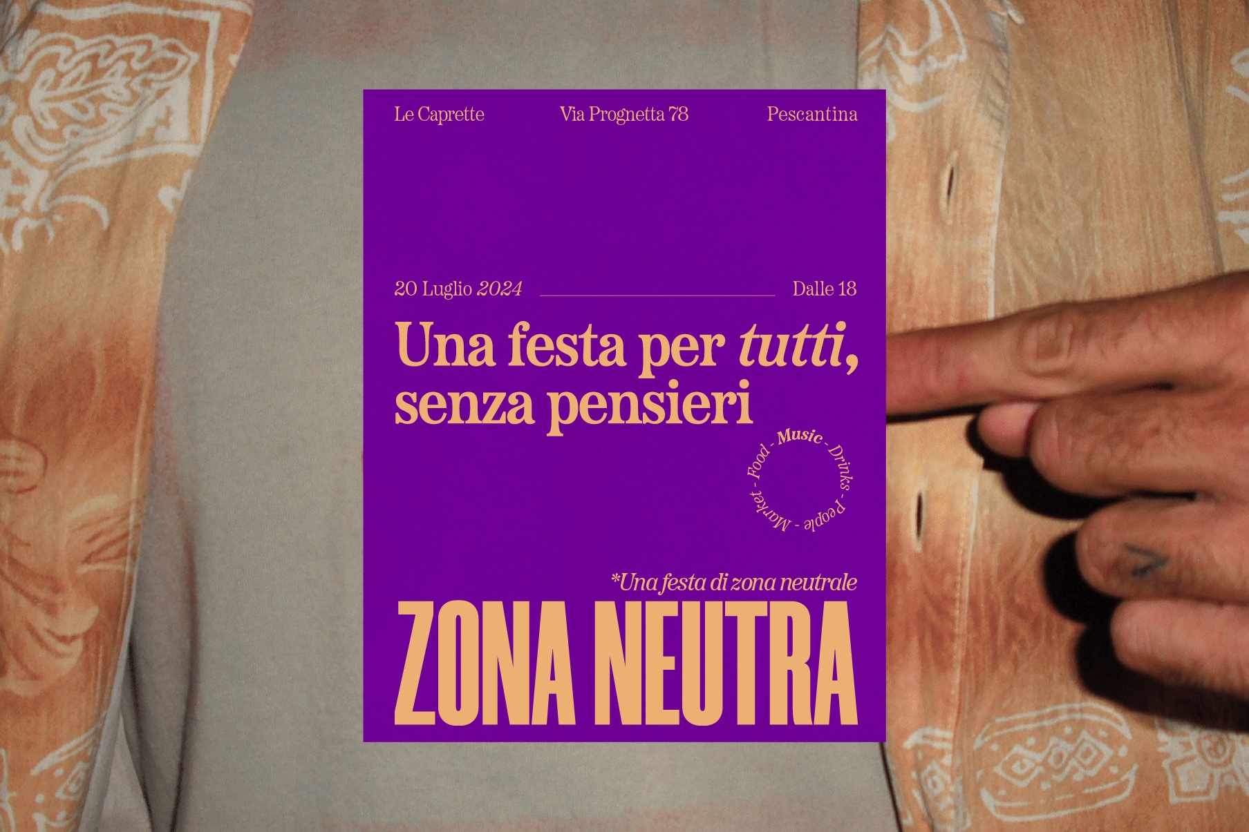 Zona Neutra - Branding & art direction for an event in Verona, Italy Image 0