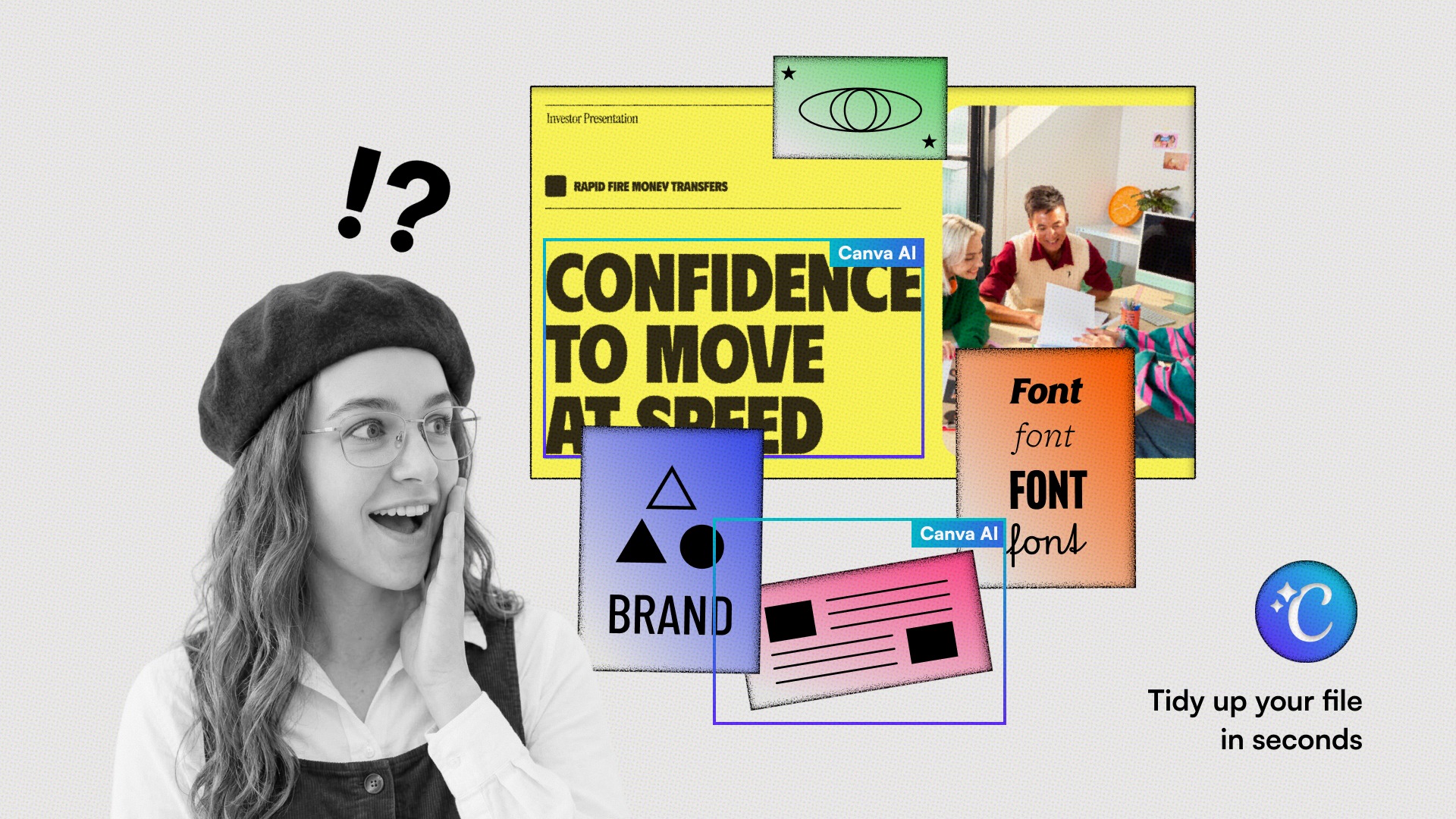 The Rundown AI Newsletter Illustrations - Canva Create Image 1