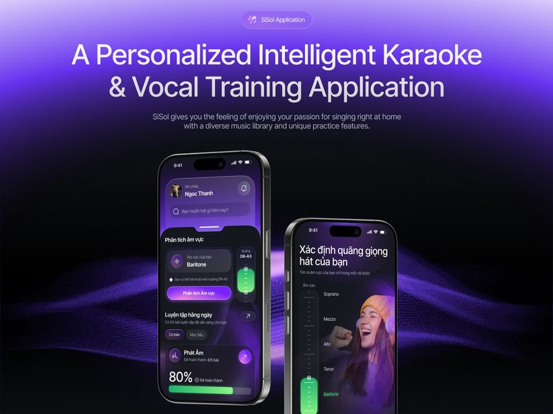SISOL | Mobile App - Personalized Karaoke