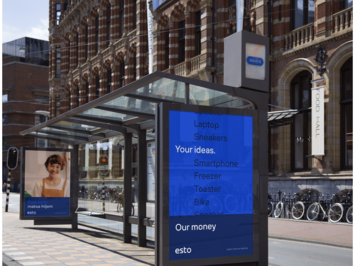 ESTO.EE Fintech Company Branding and Website