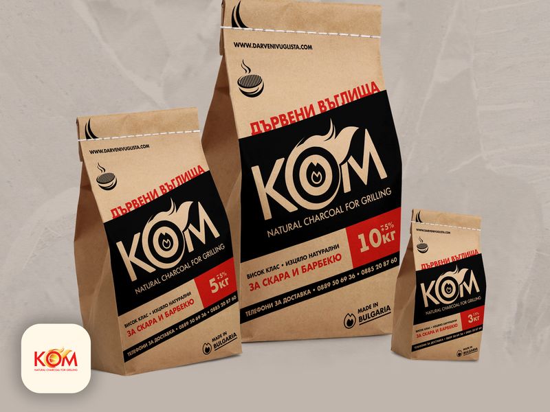 KomGrill — Ecological and High-Quality Charcoal for Barbecue