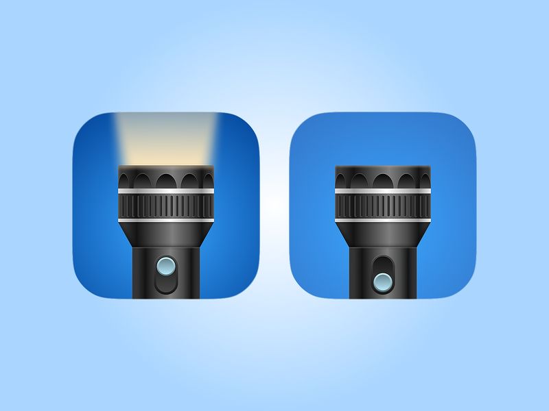 Flashlight Icons.