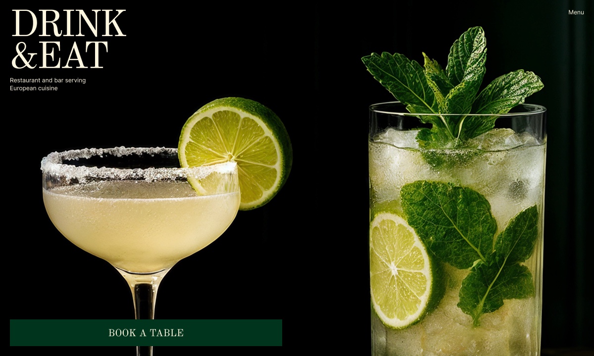 DRINK&EAT — a European-style dining restaurant in Chicago