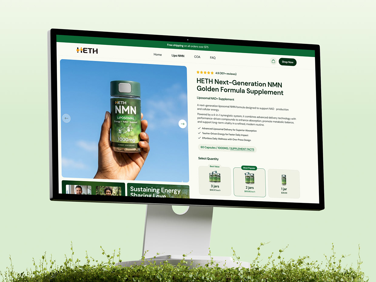 Wellness Shopify Website | Ecommerce Web Design Image 10
