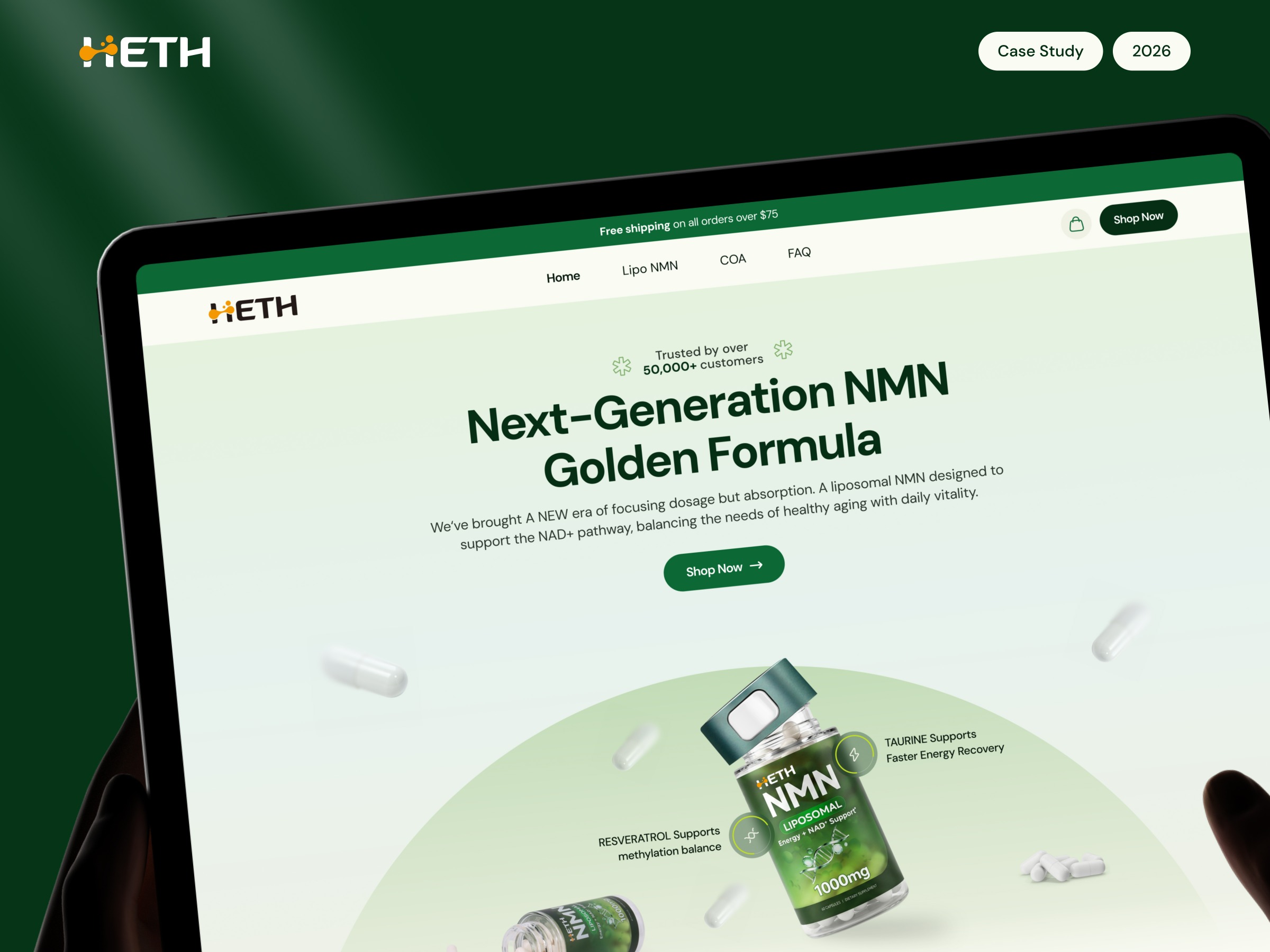 Wellness Shopify Website | Ecommerce Web Design Image 18