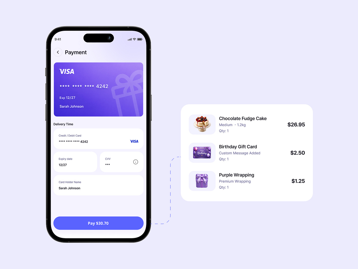 GIVORA - E-commerce Checkout Flow | Mobile UI/UX Image 1