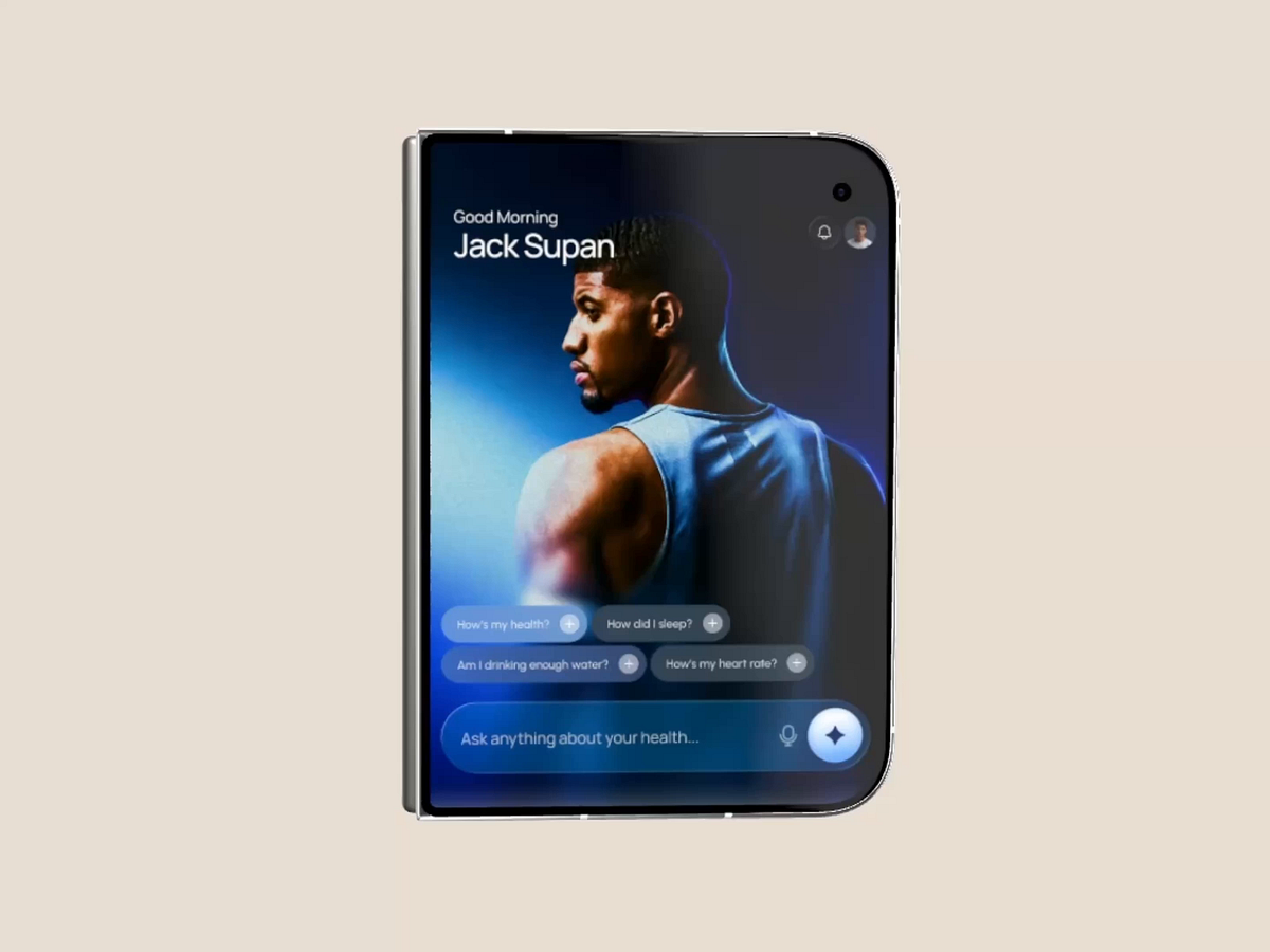 AI Health Tracking Dashboard Image 0