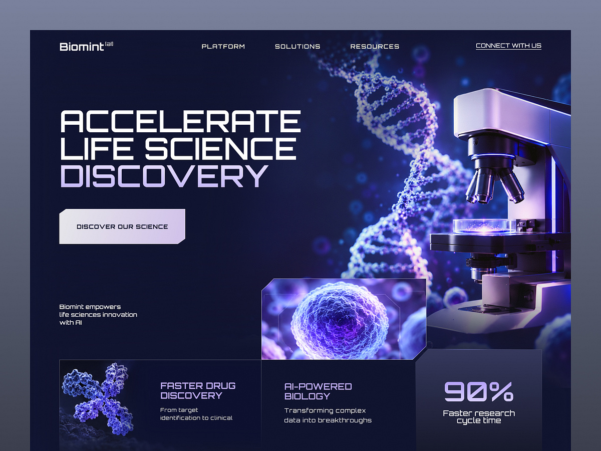 Biomint - AI-Powered Biotech Platform