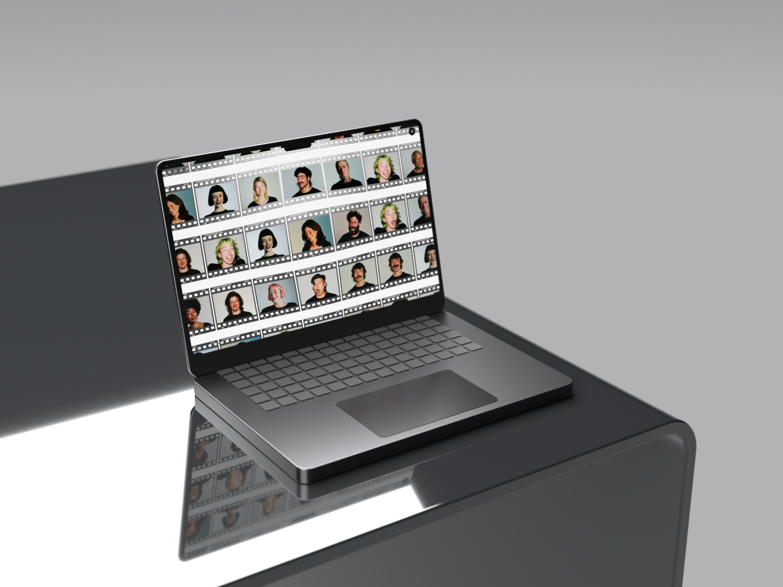 HOLMCHROME · Film Strip Portfolio for Photographers Image 1