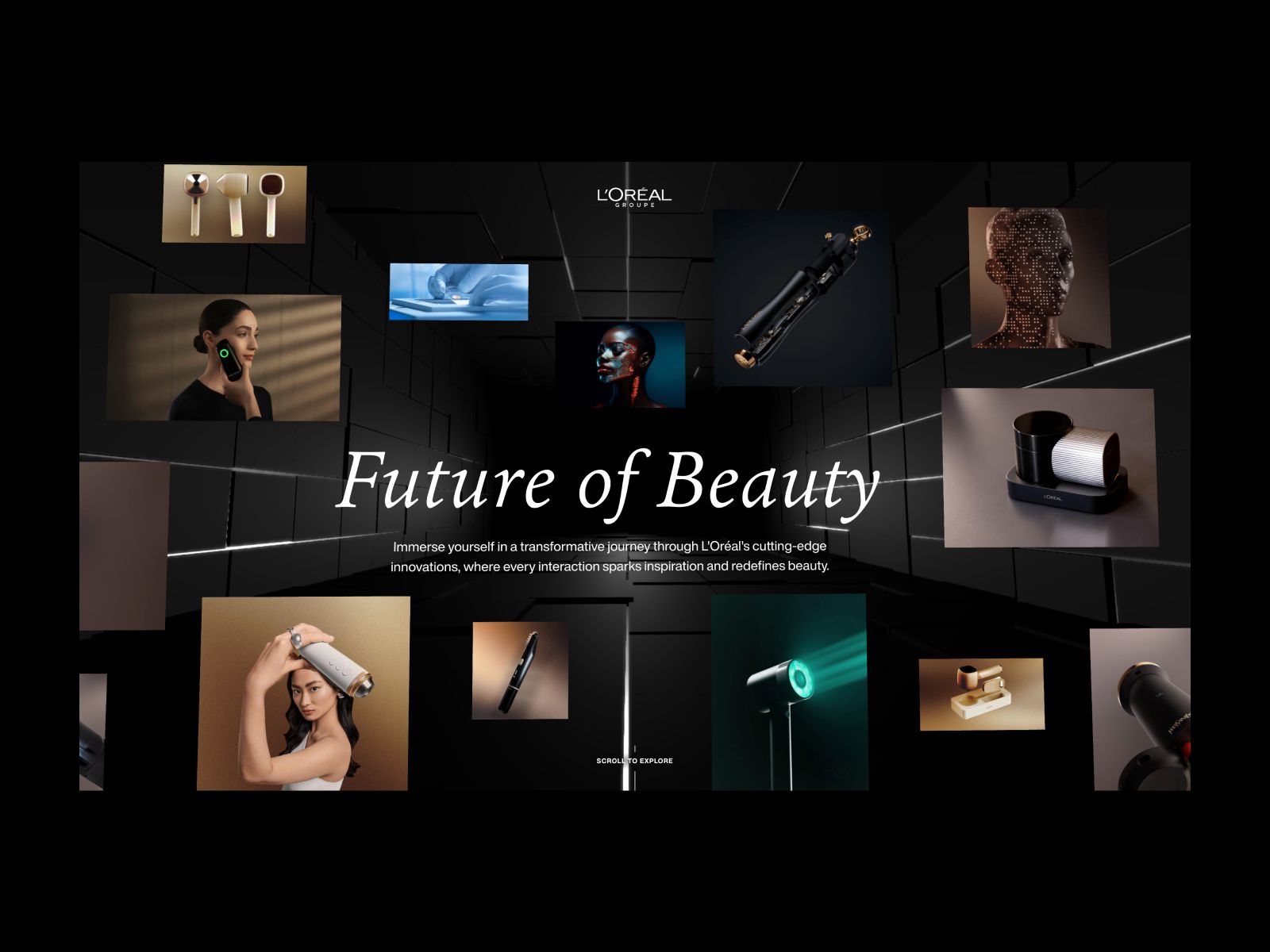 Future of Beauty - Awwwards