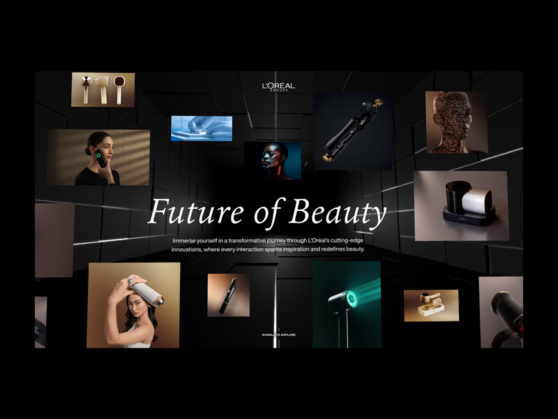 Future of Beauty - Awwwards 