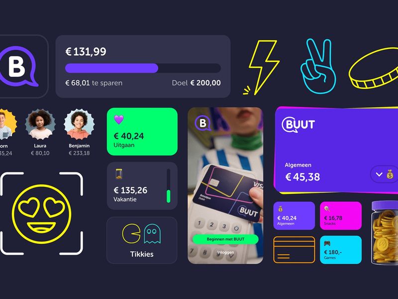 BUUT is the new bank designed specially for teenagers and their parents.