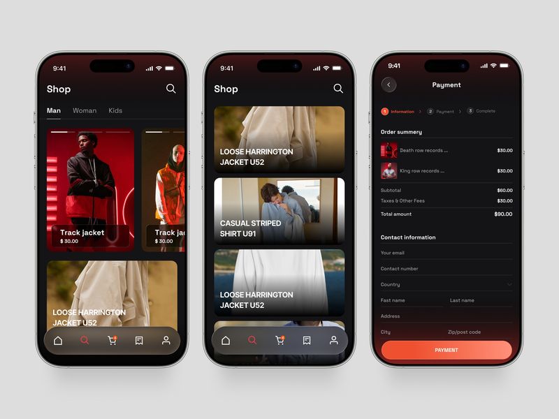 Fashion E-commerce Mobile App