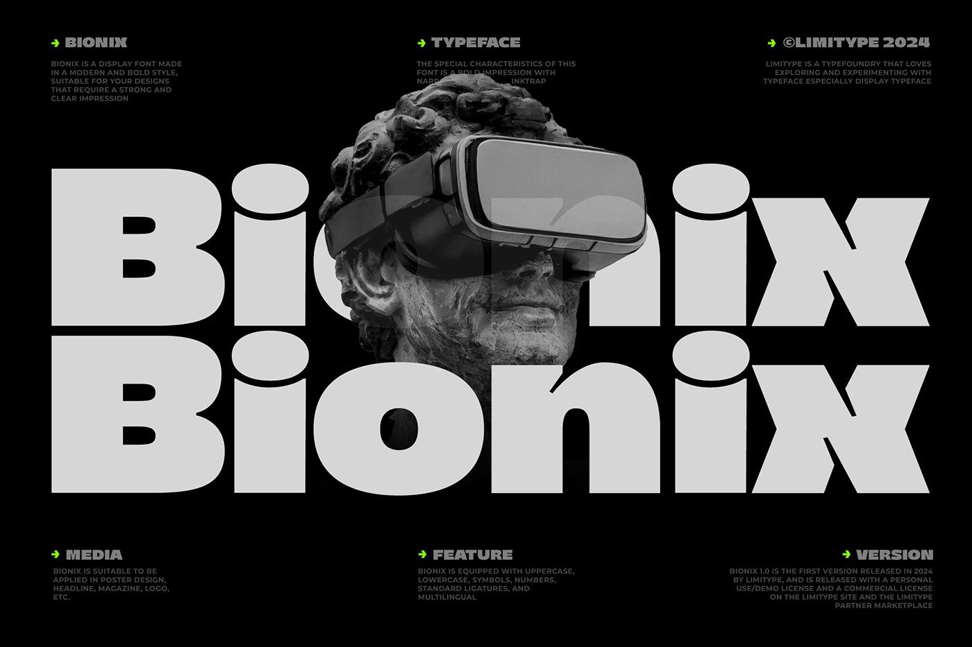 Bionix - Bold Font