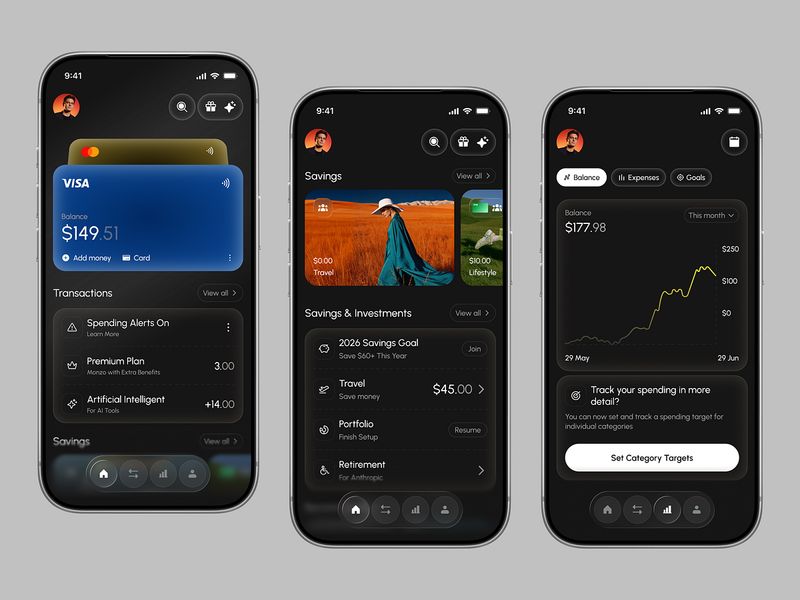 Personal Finance App | Spending, Savings & Investment Tracking